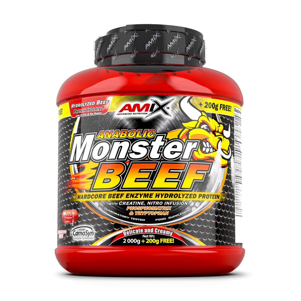 Протеїн Amix Nutrition Anabolic Monster Beef Protein Лісові фрукти, в порошку, 2.2 кг