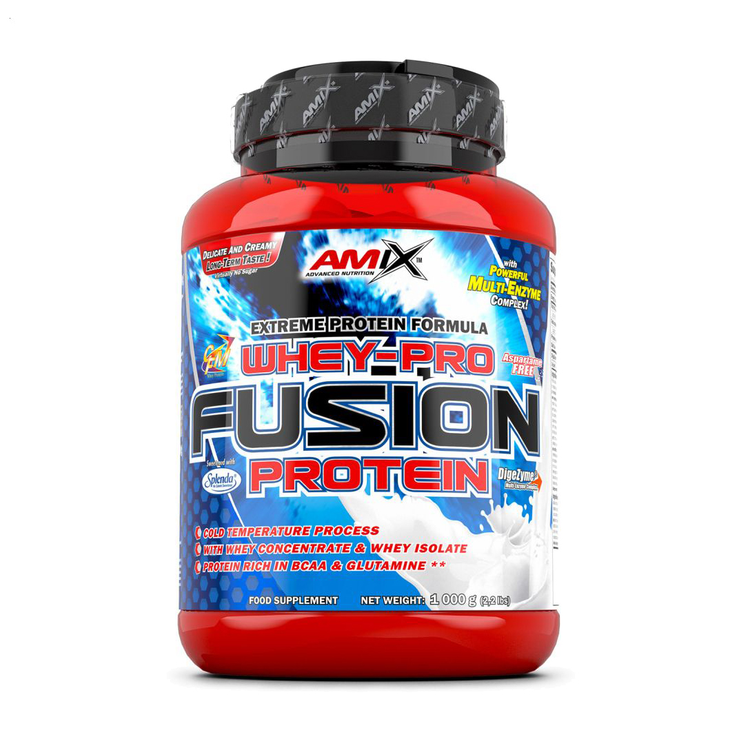 Протеїн Amix Nutrition Whey-Pro Fusion Protein Полуниця, в порошку, 1 кг